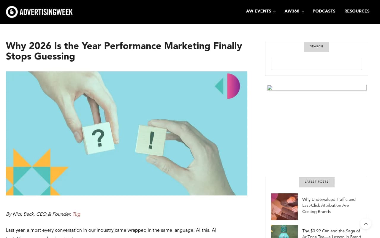 Performance marketing is shifting from attribution to incrementality