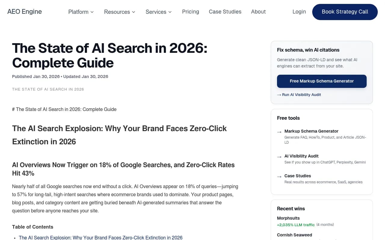 The State of AI Search in 2026