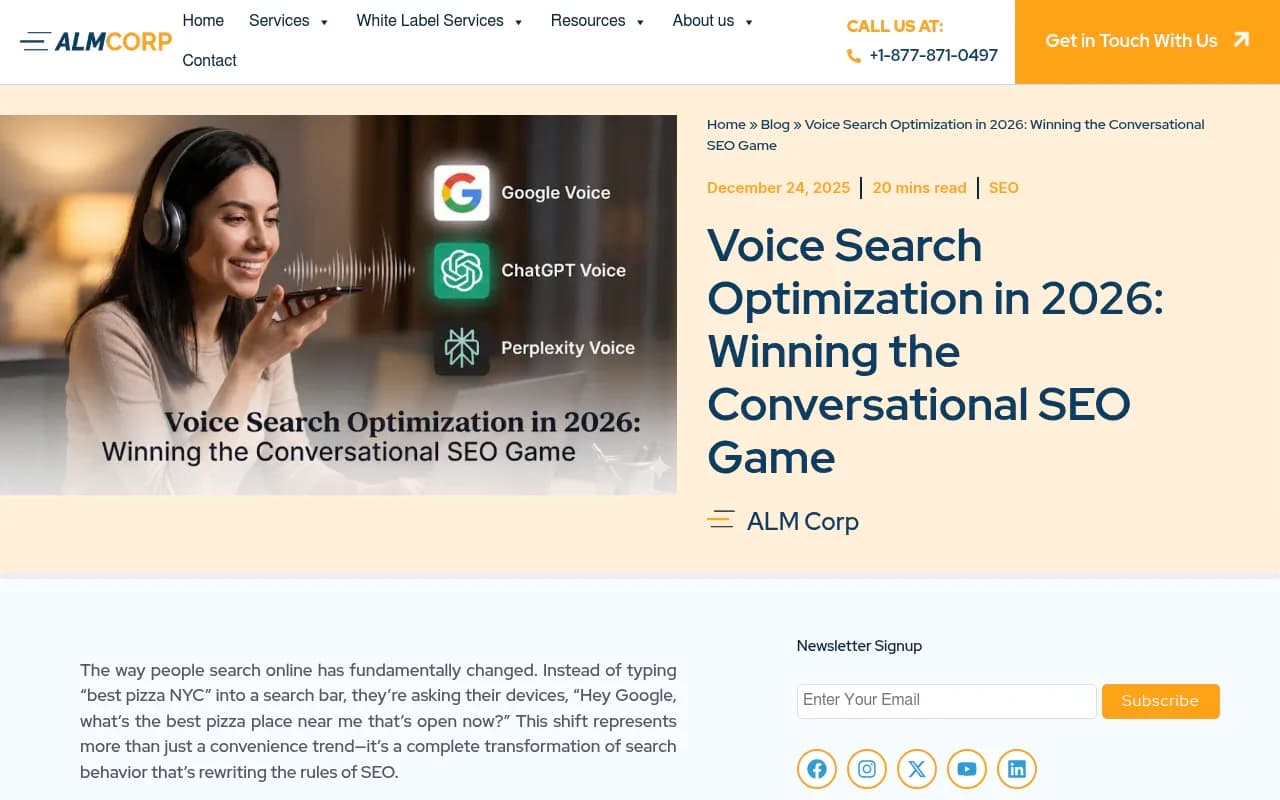 Voice search optimization guide