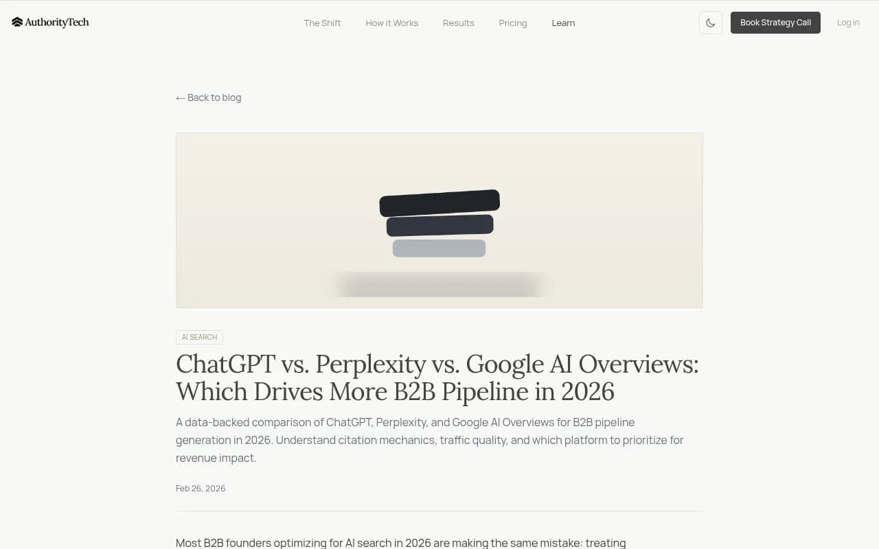 ChatGPT vs. Perplexity vs. Google AI Overviews: Which Drives More B2B Pipeline in 2026