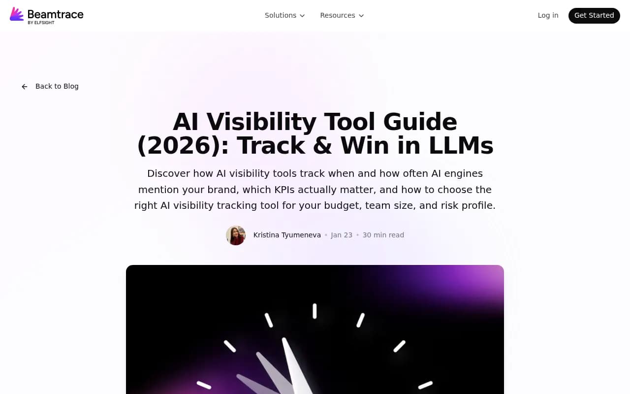 AI Visibility Tool Guide (2026): Track & Win in LLMs