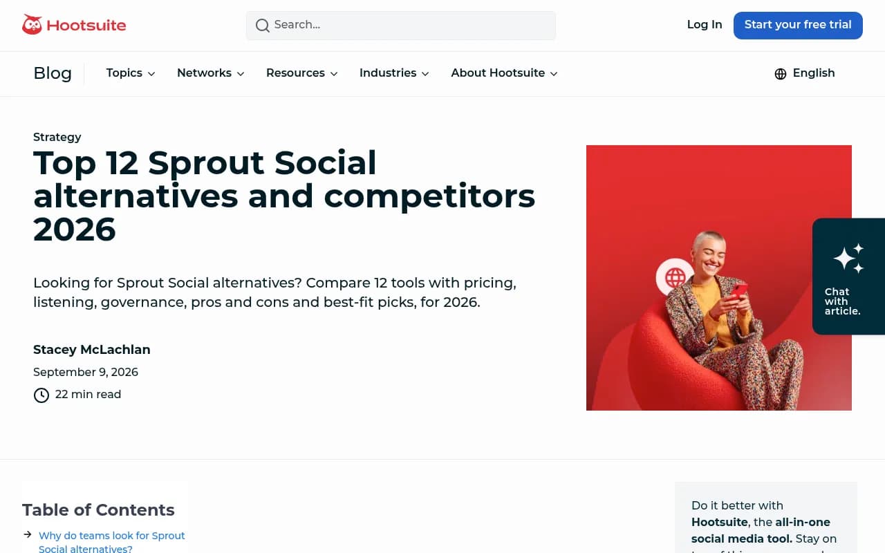 Overview of social media management tools and alternatives comparison