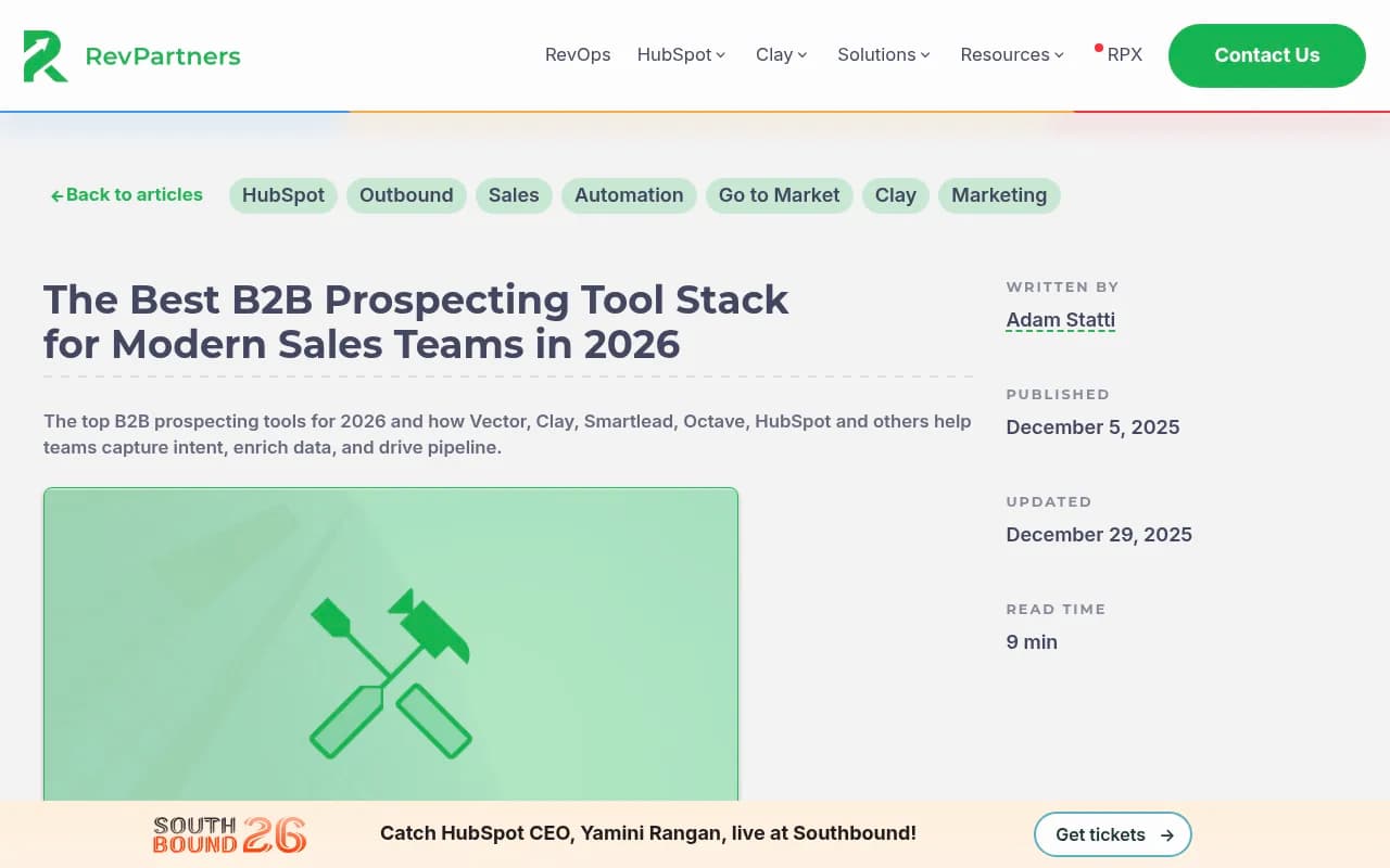 The Best B2B Prospecting Tools for Modern GTM Teams in 2026