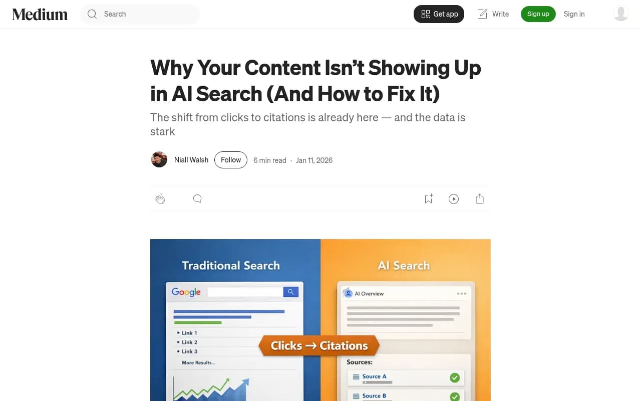 AI search behavior comparison