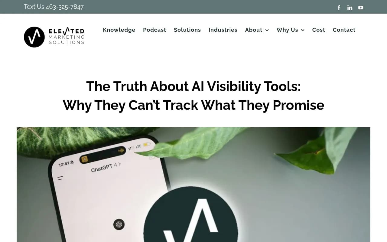 AI visibility tracking tools often overpromise on what they can actually measure
