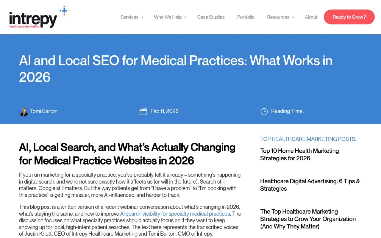 AI and Local SEO for Medical Practices