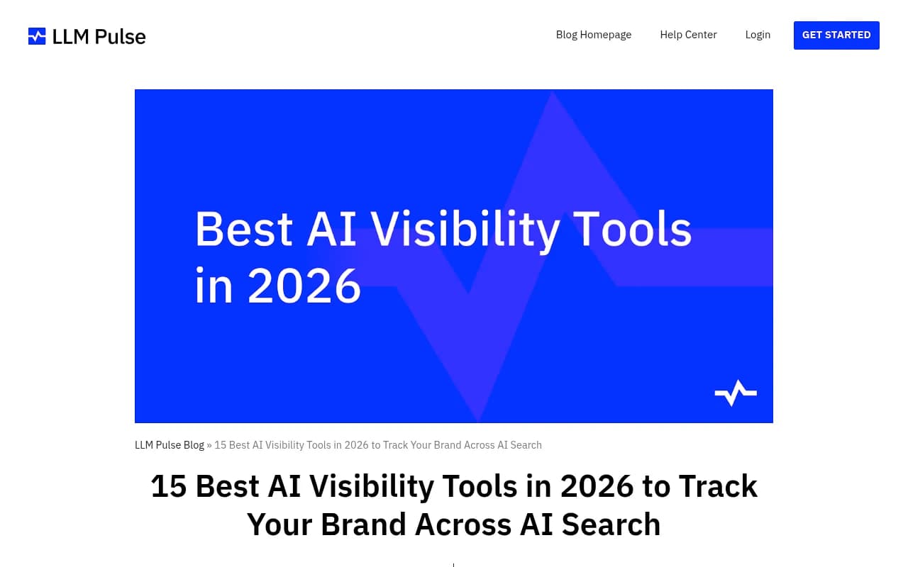 Comparison of AI visibility platforms in 2026