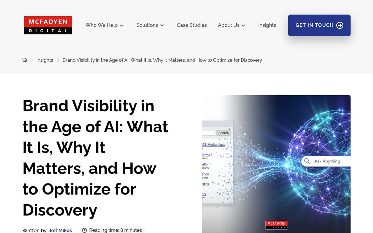 How AI models evaluate brand authority and content structure when generating recommendations