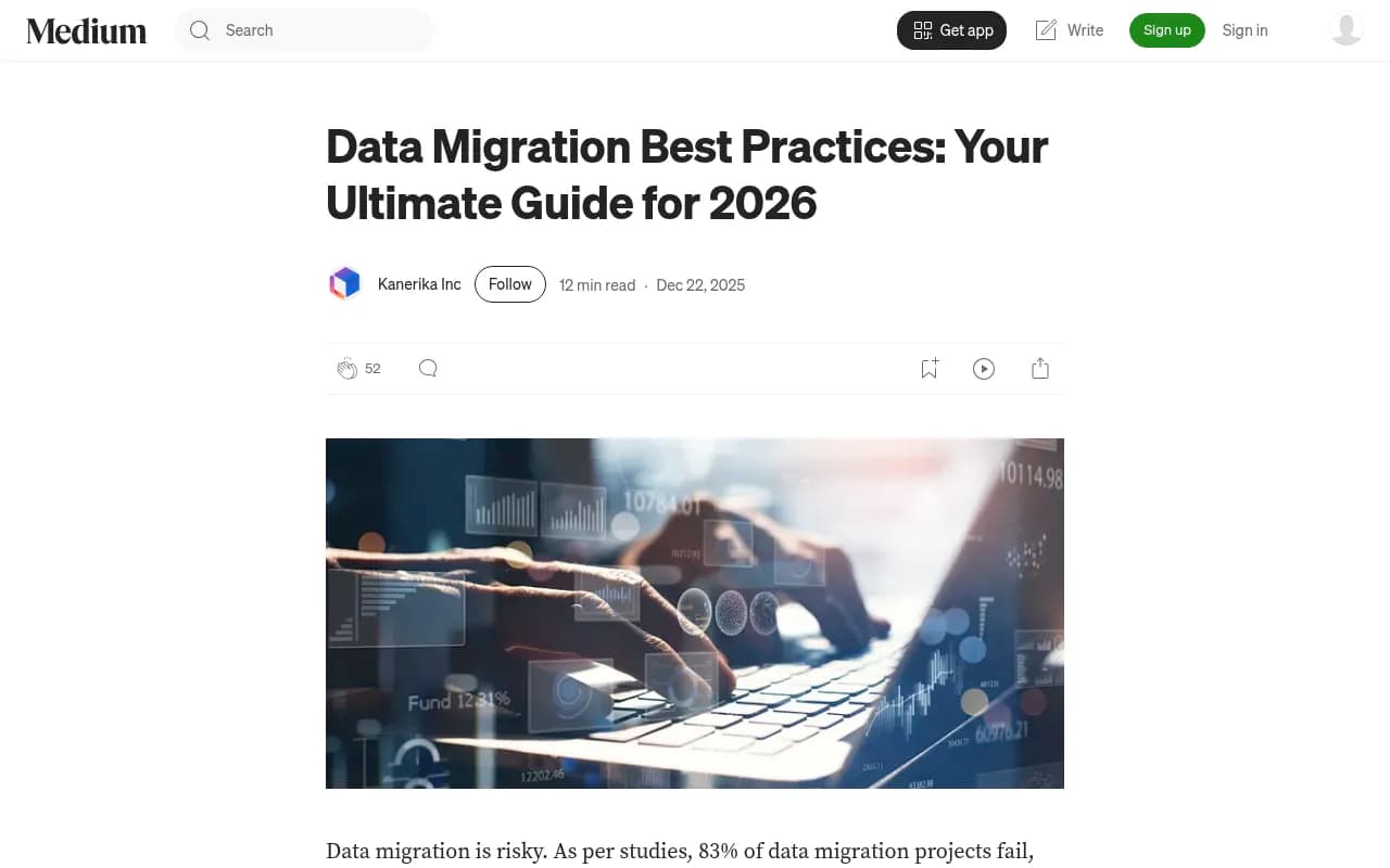 Data migration planning guide