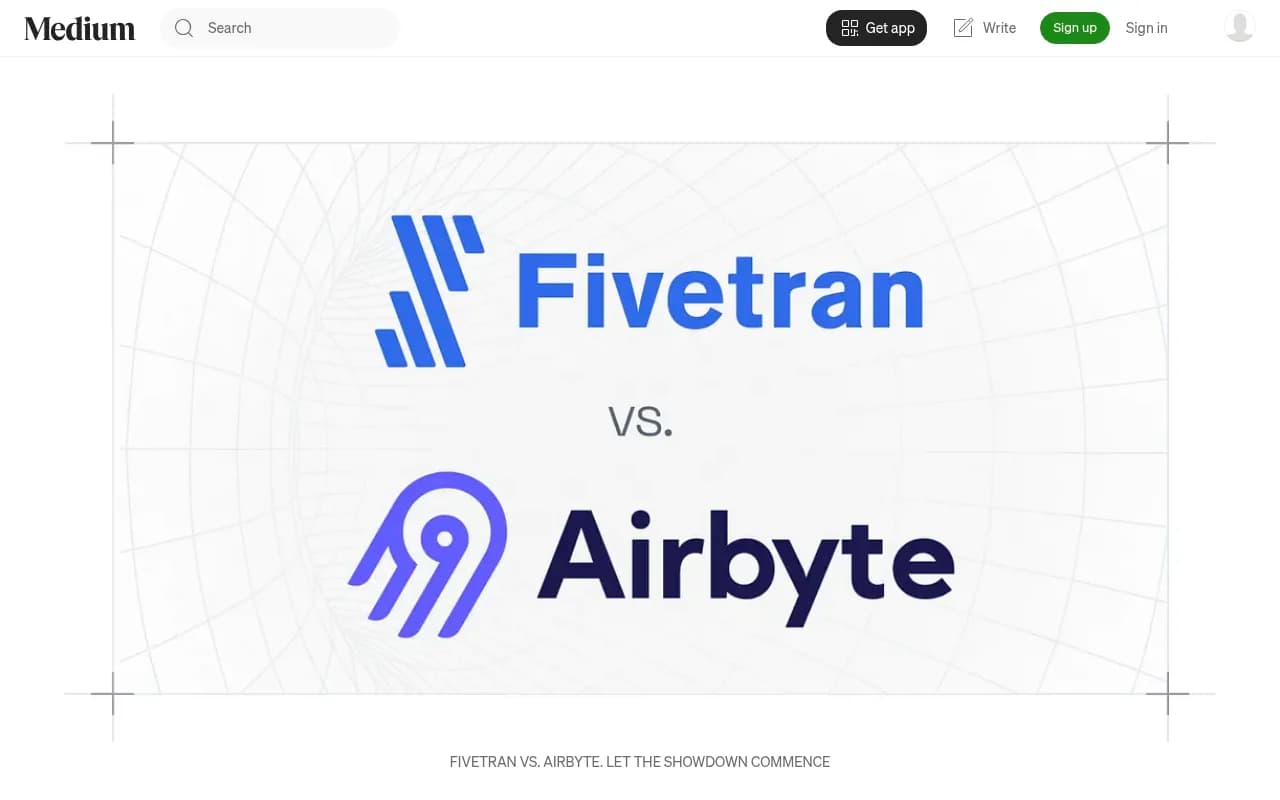 Airbyte vs Fivetran comparison