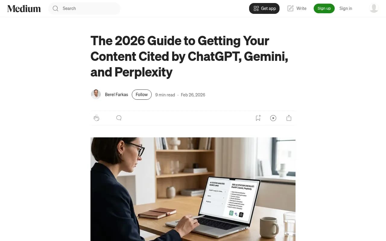 The 2026 Guide to Getting Your Content Cited by ChatGPT, Gemini, and Perplexity