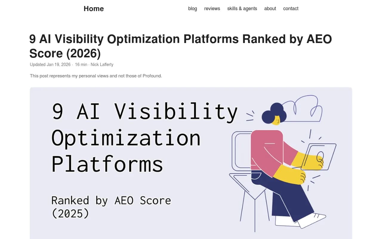 Overview of AI visibility tool landscape showing feature comparisons across leading platforms