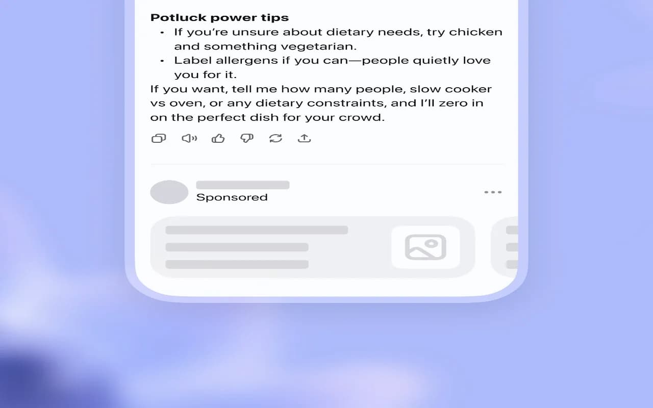 ChatGPT Shopping Research Interface