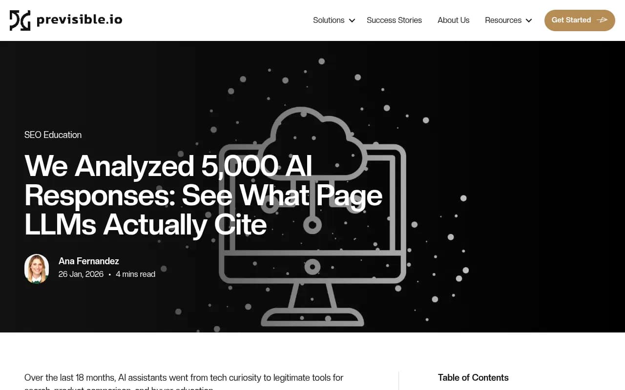 What Content Do AI Models Cite? 5,000 Prompt Study
