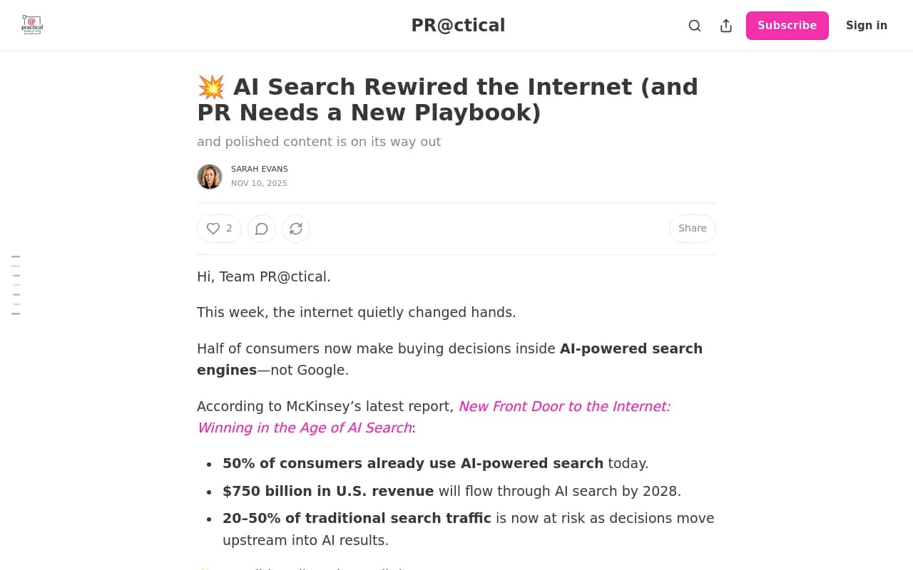 AI Search Market Analysis