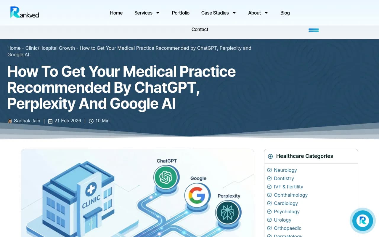 AI Search Optimization for Doctors