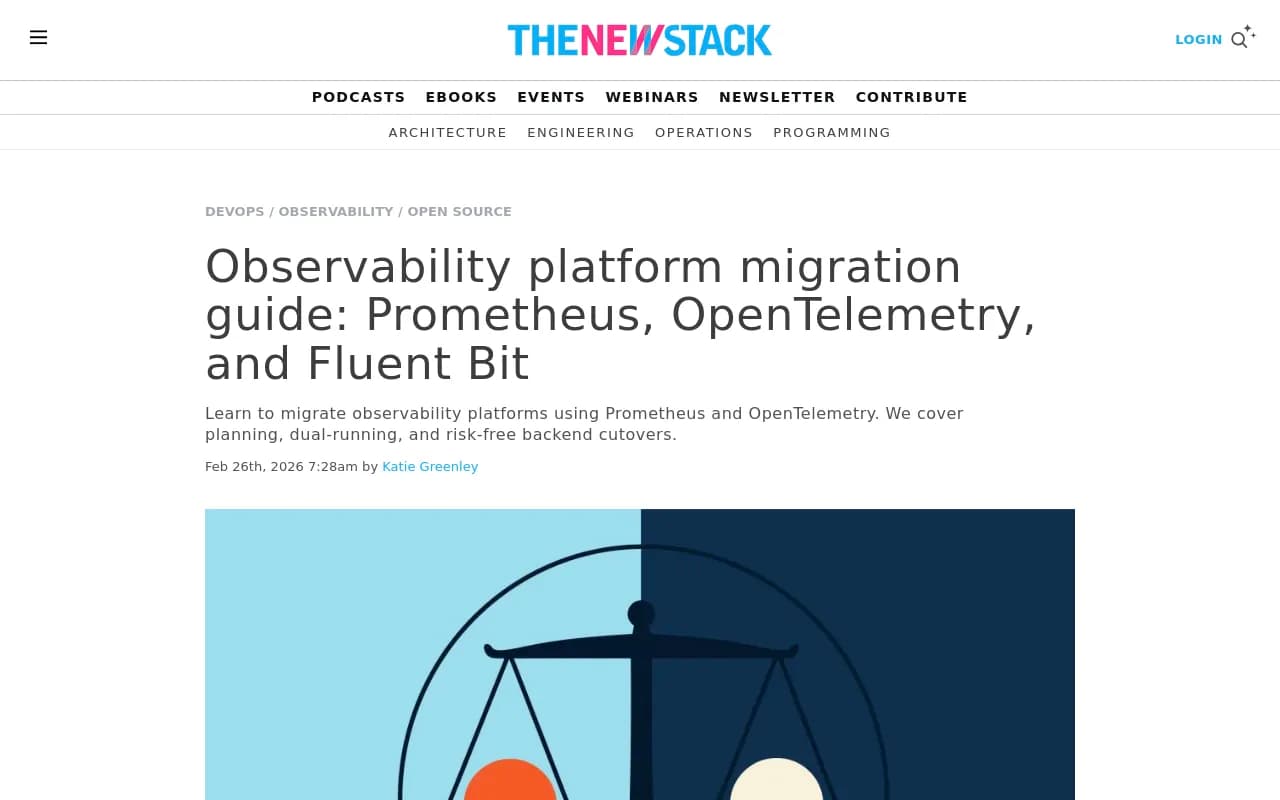 Observability platform migration guide