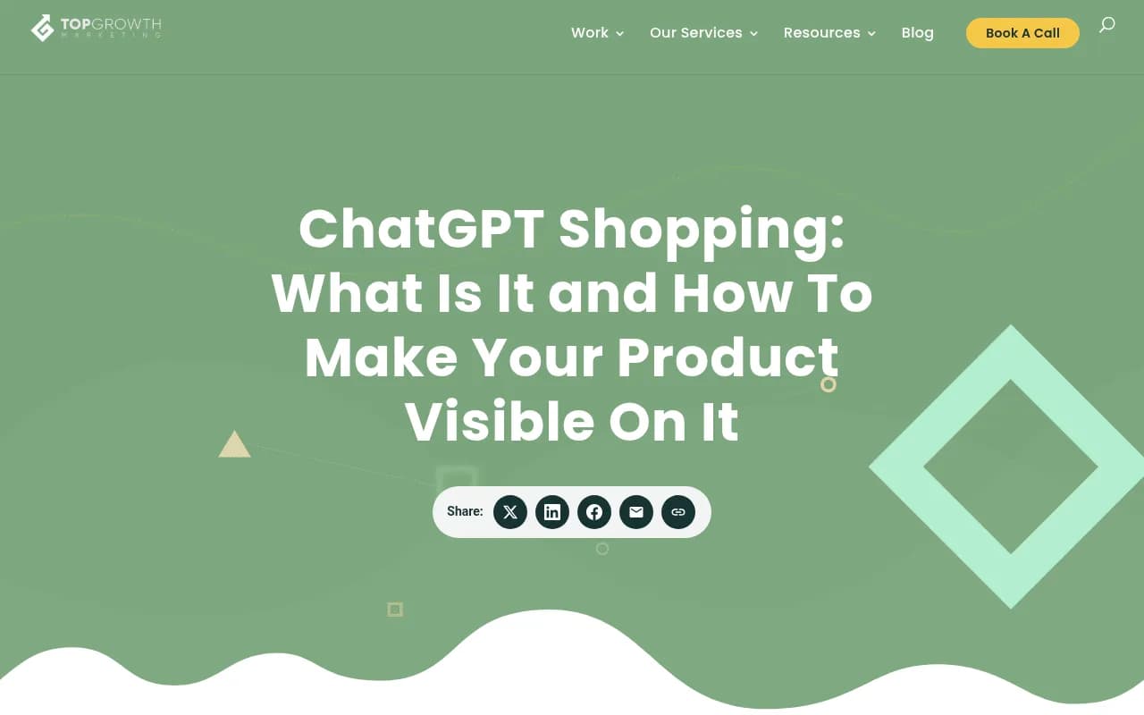 ChatGPT Shopping product recommendations explainer covering how structured product data feeds into search results