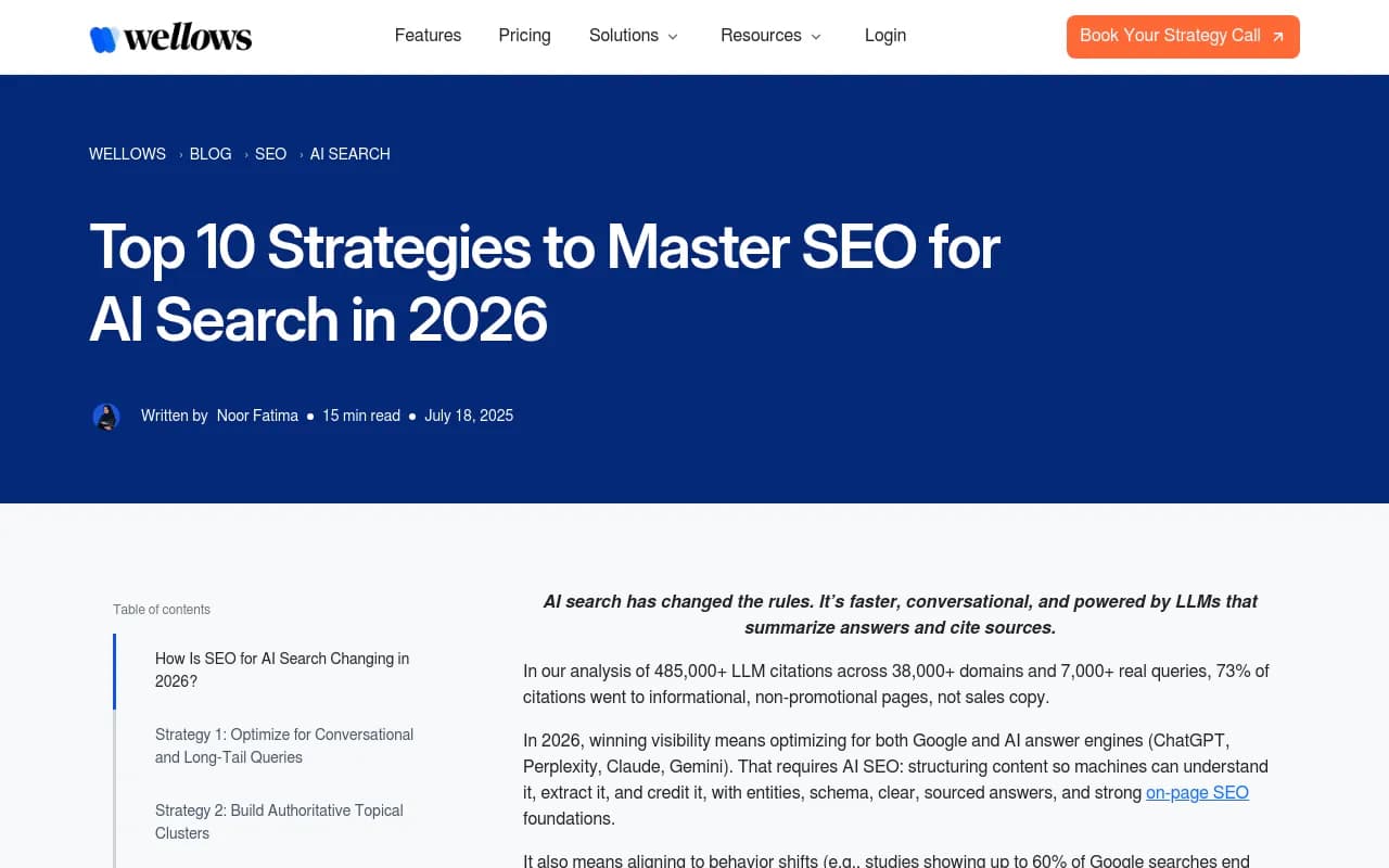 SEO for AI Search Strategies