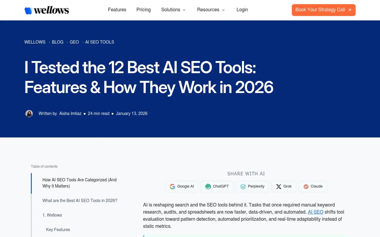 AI visibility tracking dashboard showing prompt-level competition