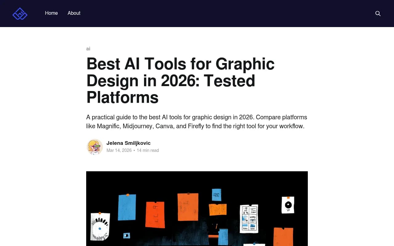Tested AI design platforms for graphic design in 2026 showing practical workflow comparison