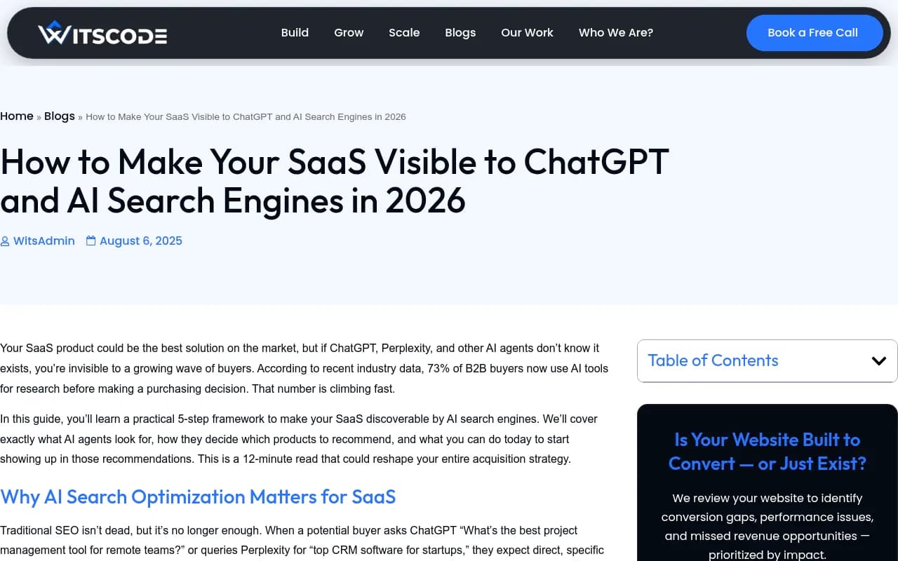 Screenshot showing llms.txt implementation guide