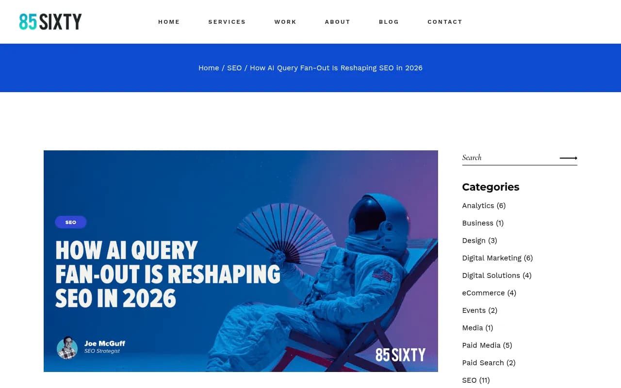 Research overview on how AI query fan-out is reshaping SEO strategy in 2026