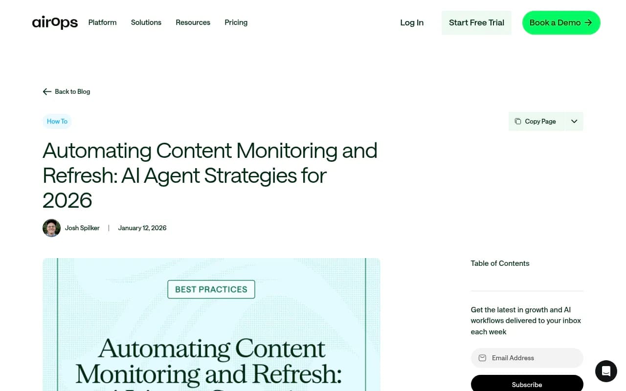 AI crawler logs showing return rates