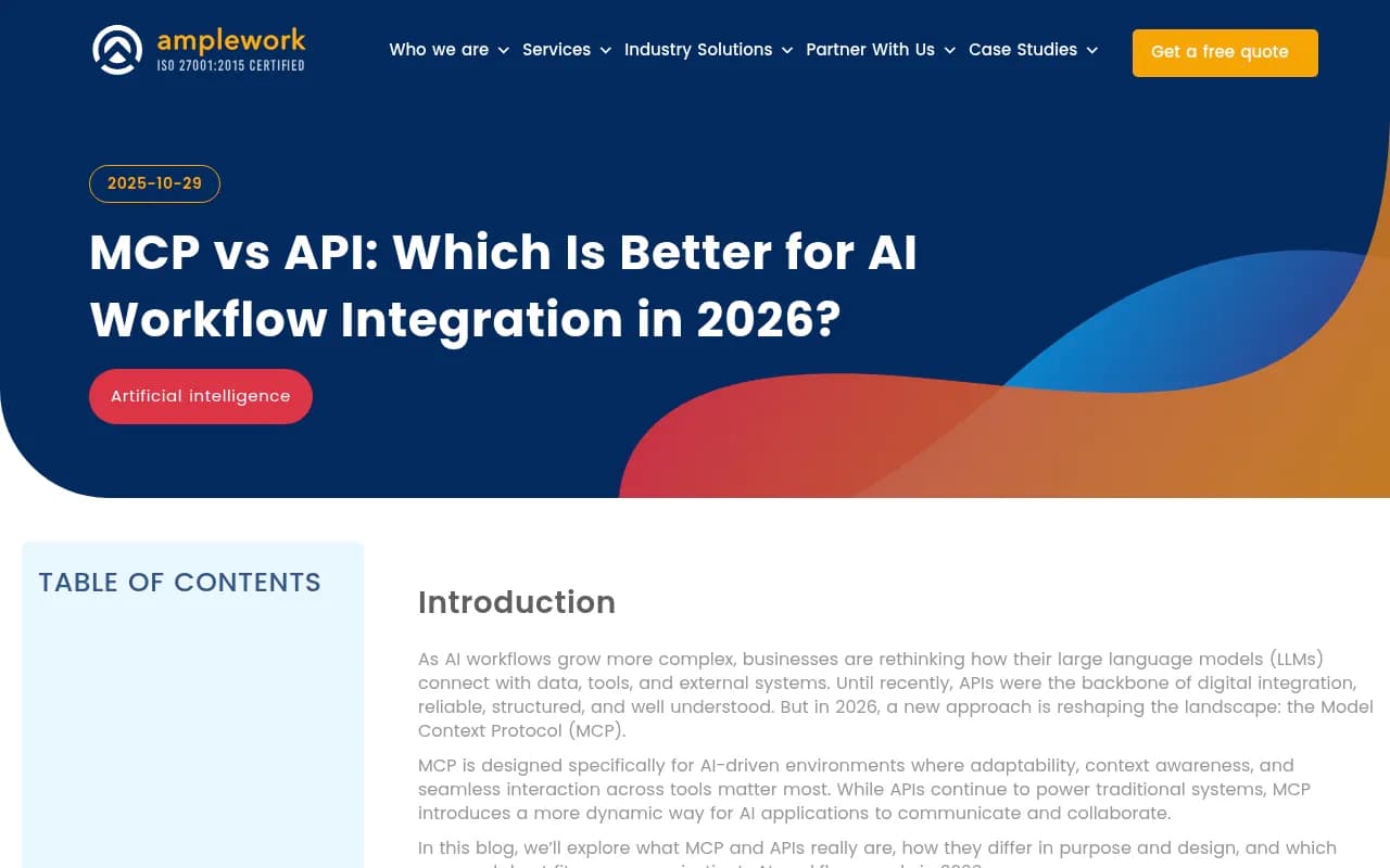 How MCP works in AI workflows - diagram showing LLM connecting to multiple tools via MCP