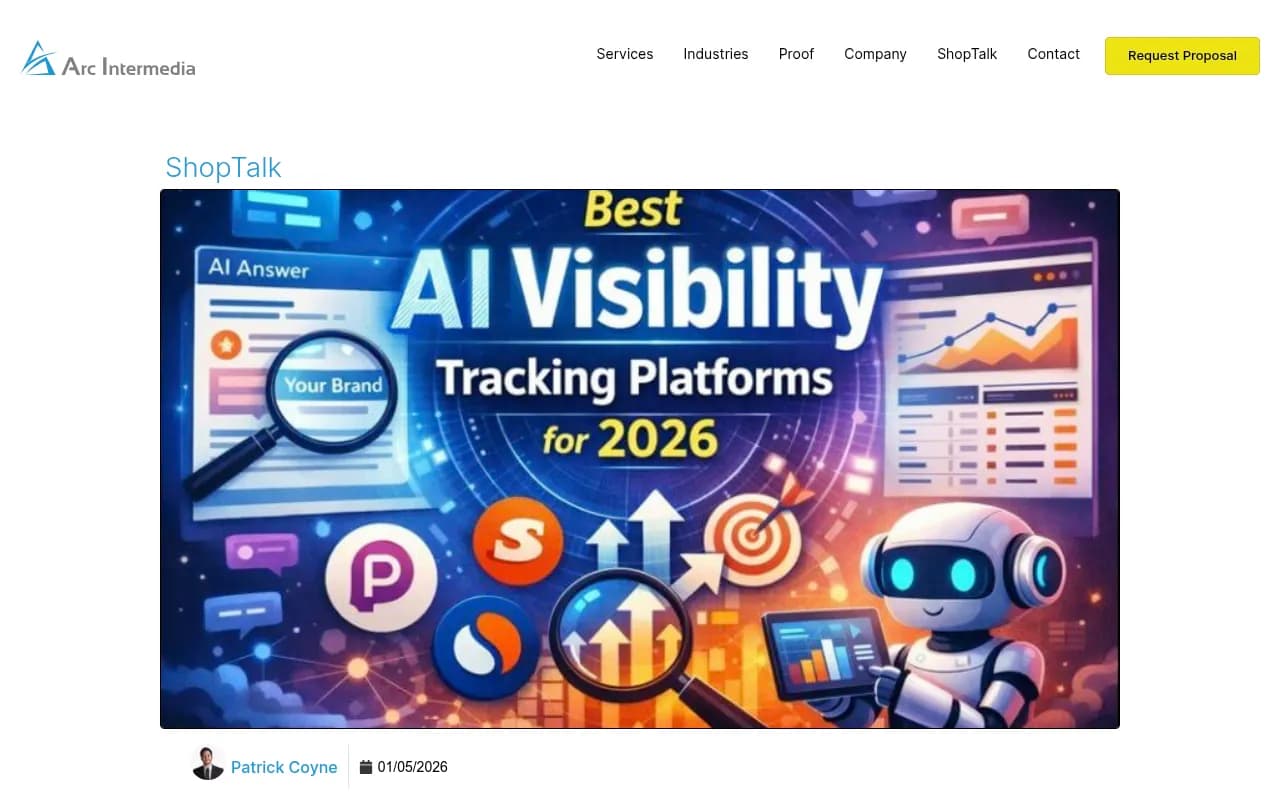 Enterprise AI visibility tracking platforms comparison
