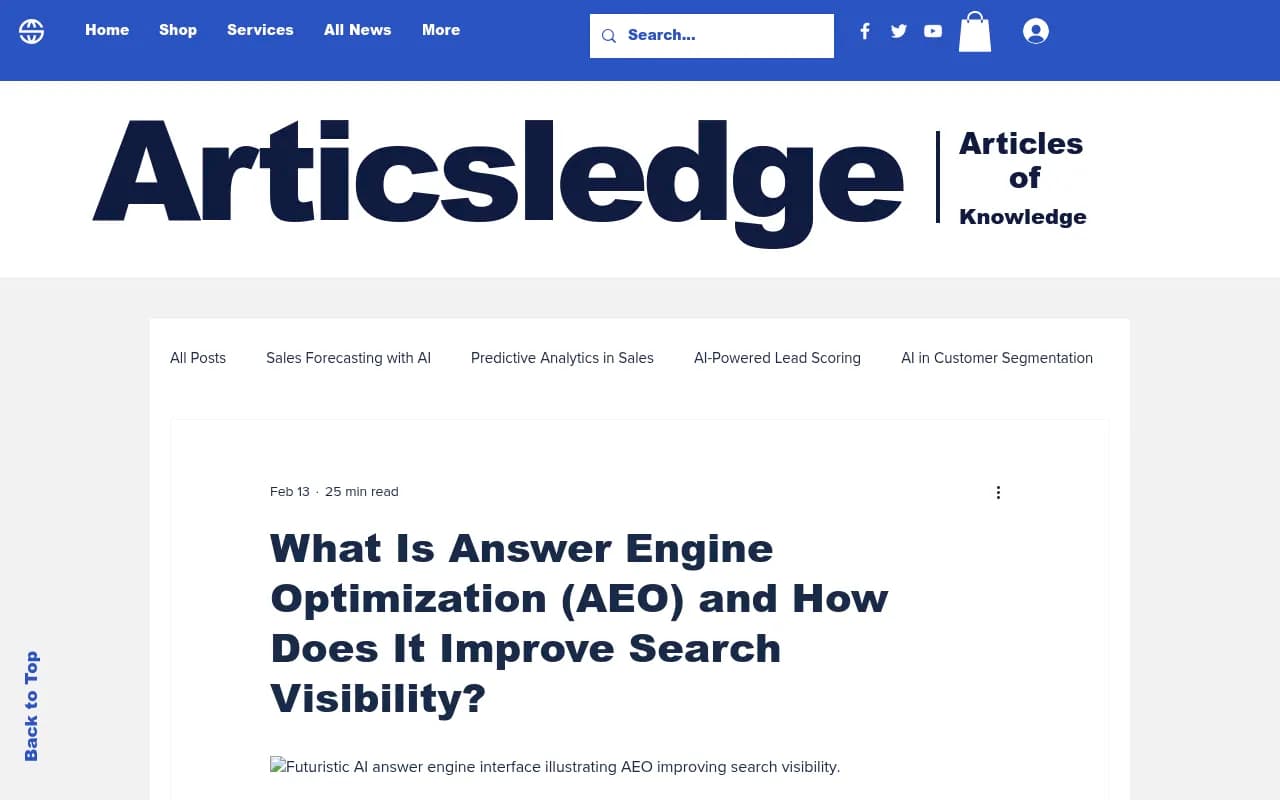 Answer Engine Optimization guide showing citation tracking