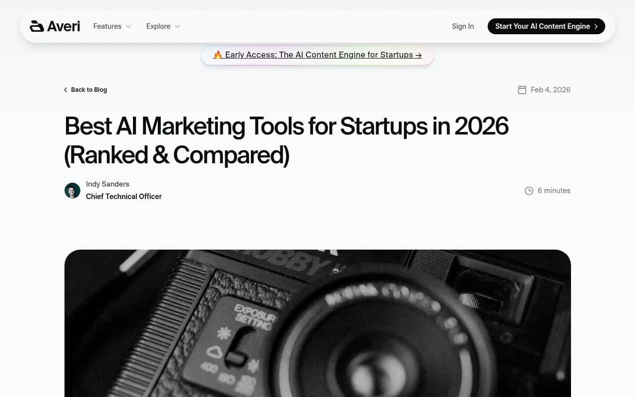 AI visibility tracking dashboard showing competitor comparison
