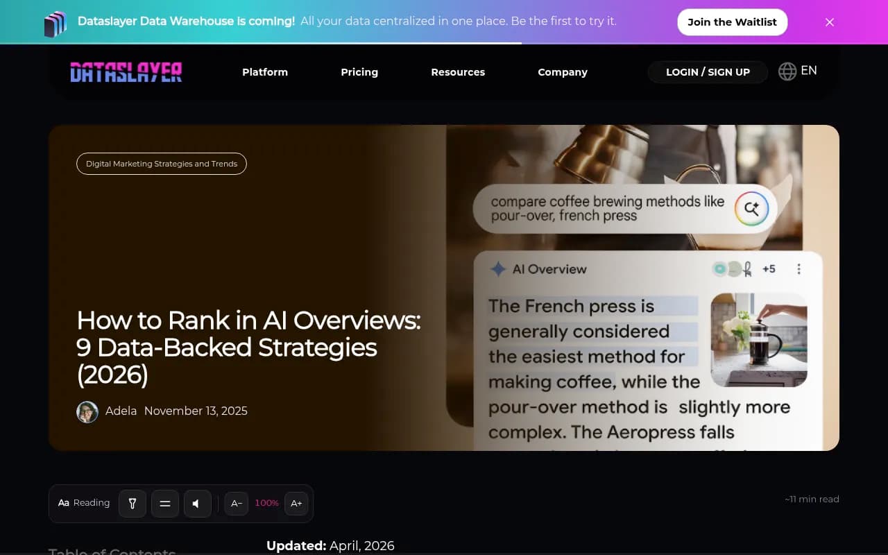 Google AI Overviews CTR impact and strategies for 2026