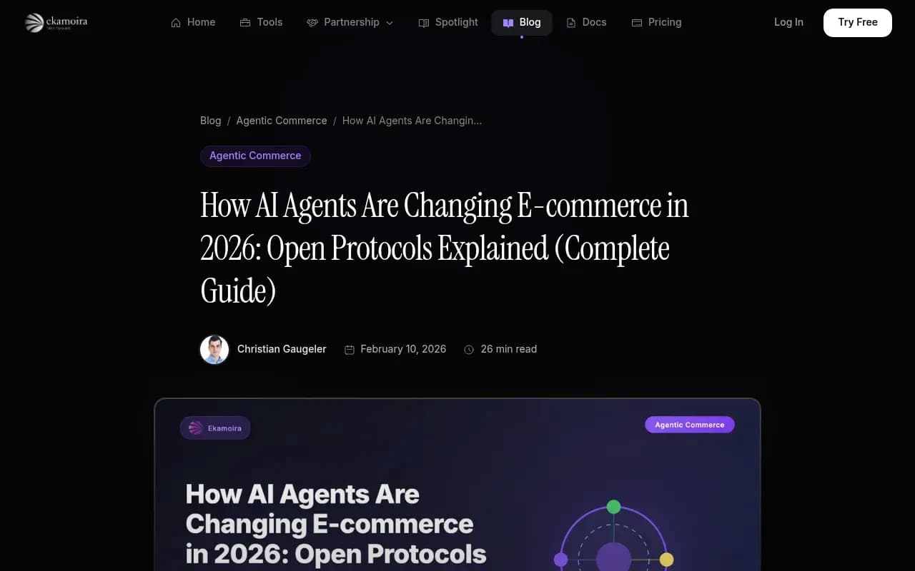 AI Agents and E-commerce Protocols