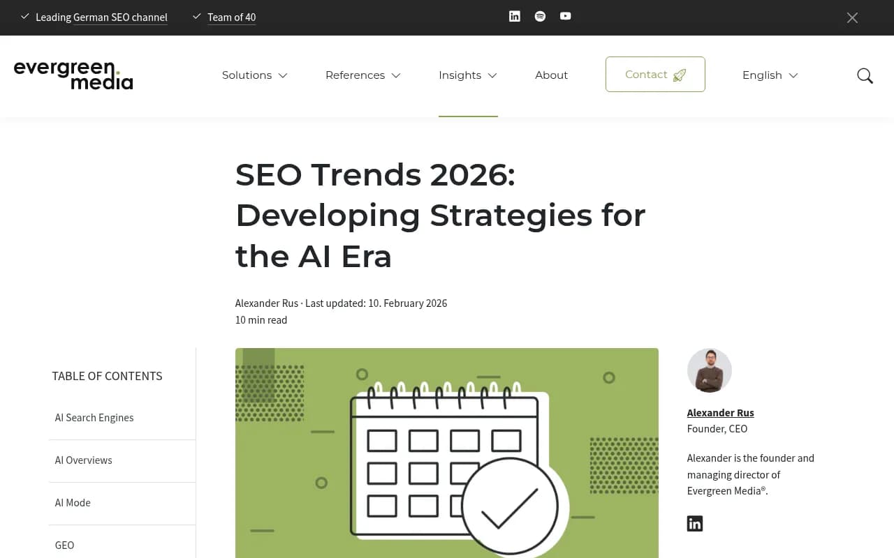 SEO Trends 2026 Guide