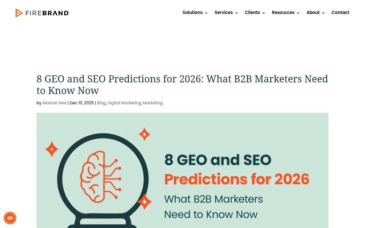 GEO and SEO predictions for 2026