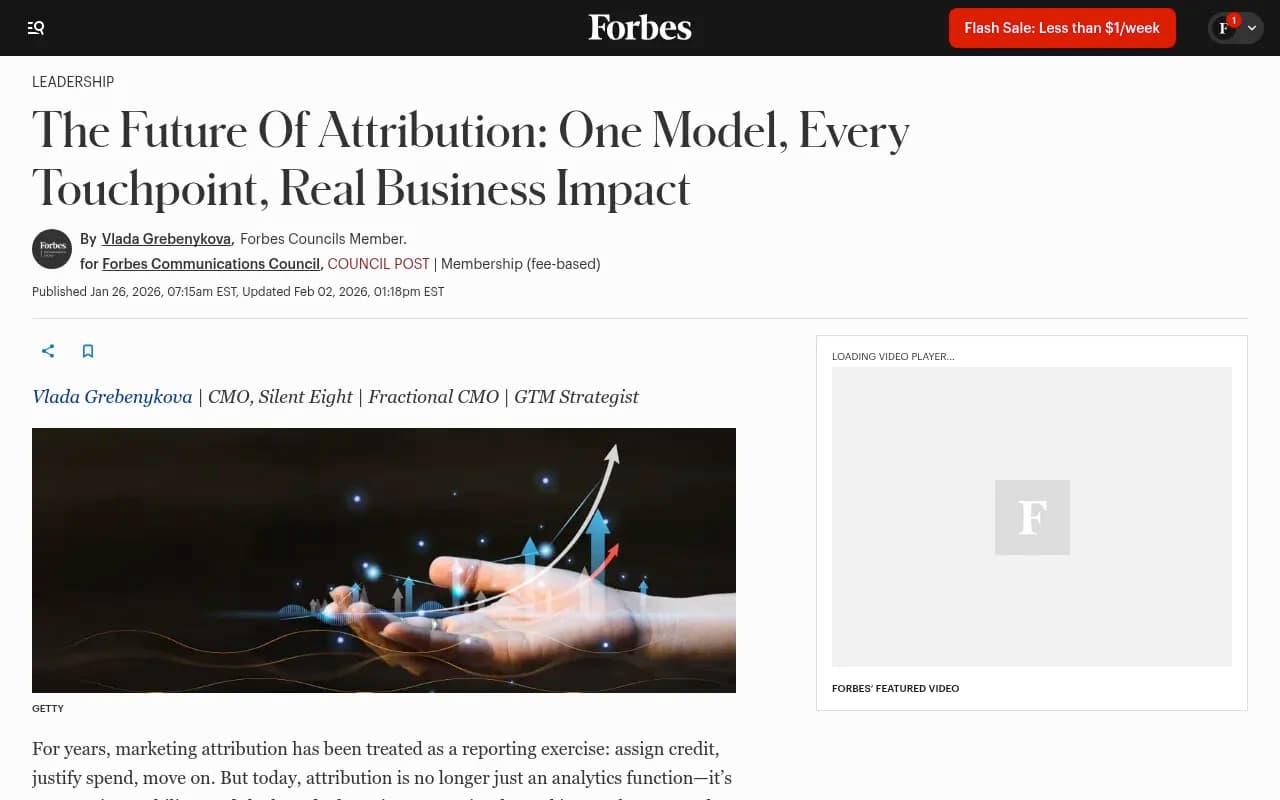 The future of marketing attribution