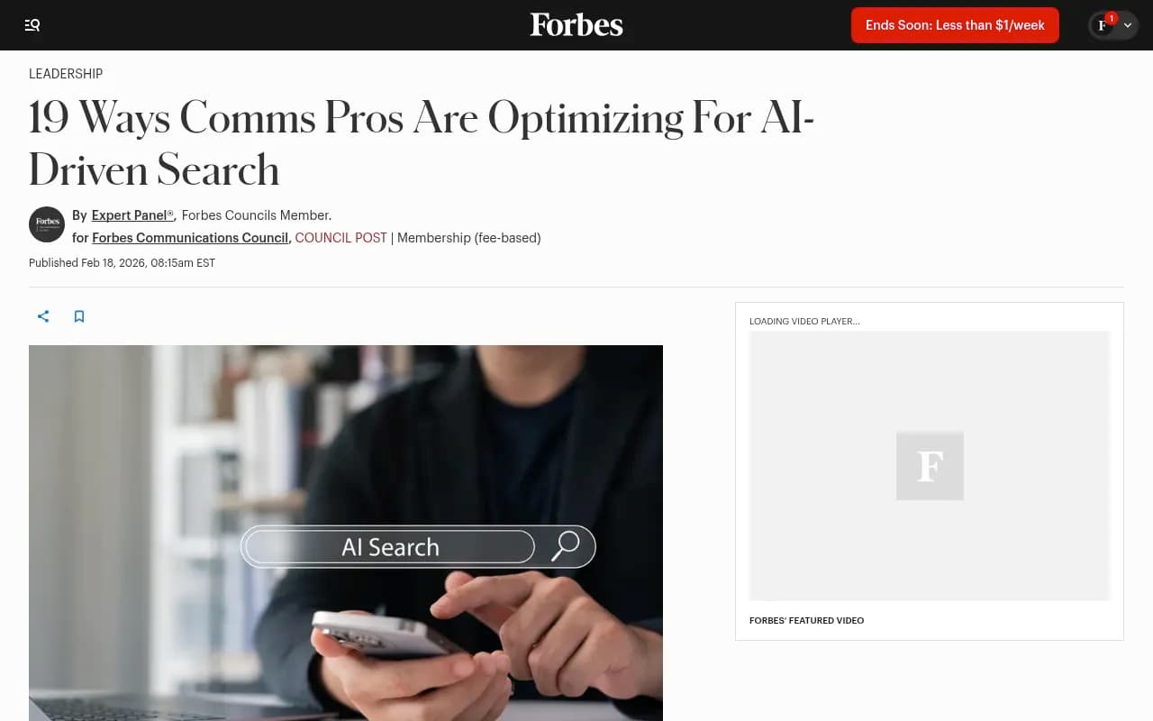 AI Search Optimization