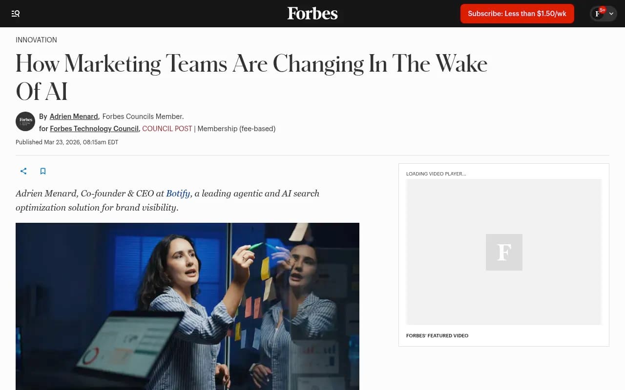 How marketing teams are adapting to AI-driven search in 2026