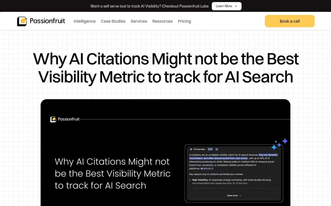 Why AI citations might not be the best visibility metric