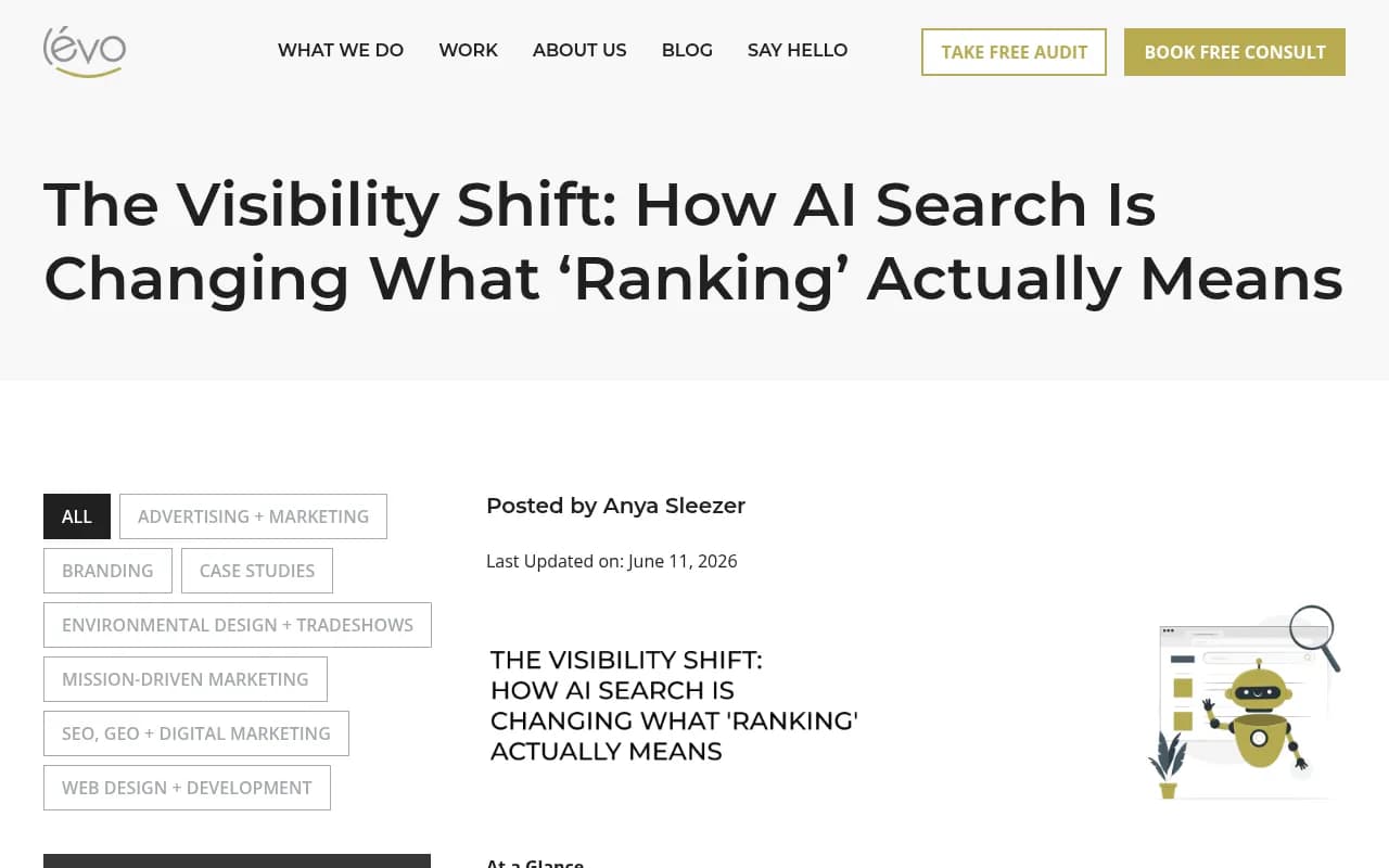 The Visibility Shift: How AI Search Is Changing What 'Ranking' Actually Means