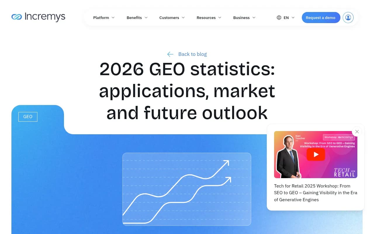 2026 GEO statistics showing AI user trust and market data