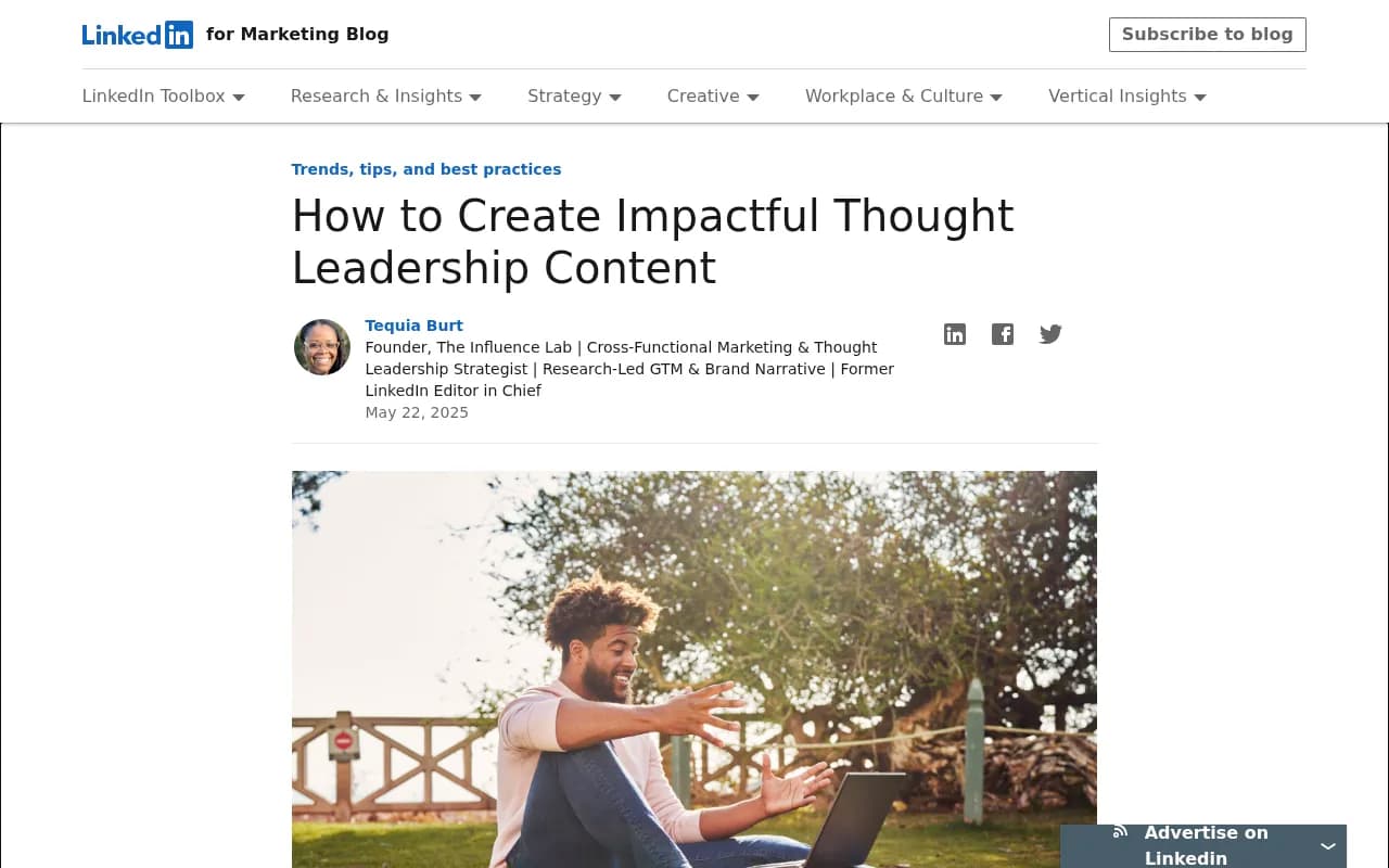 How to Create Impactful Thought Leadership Content