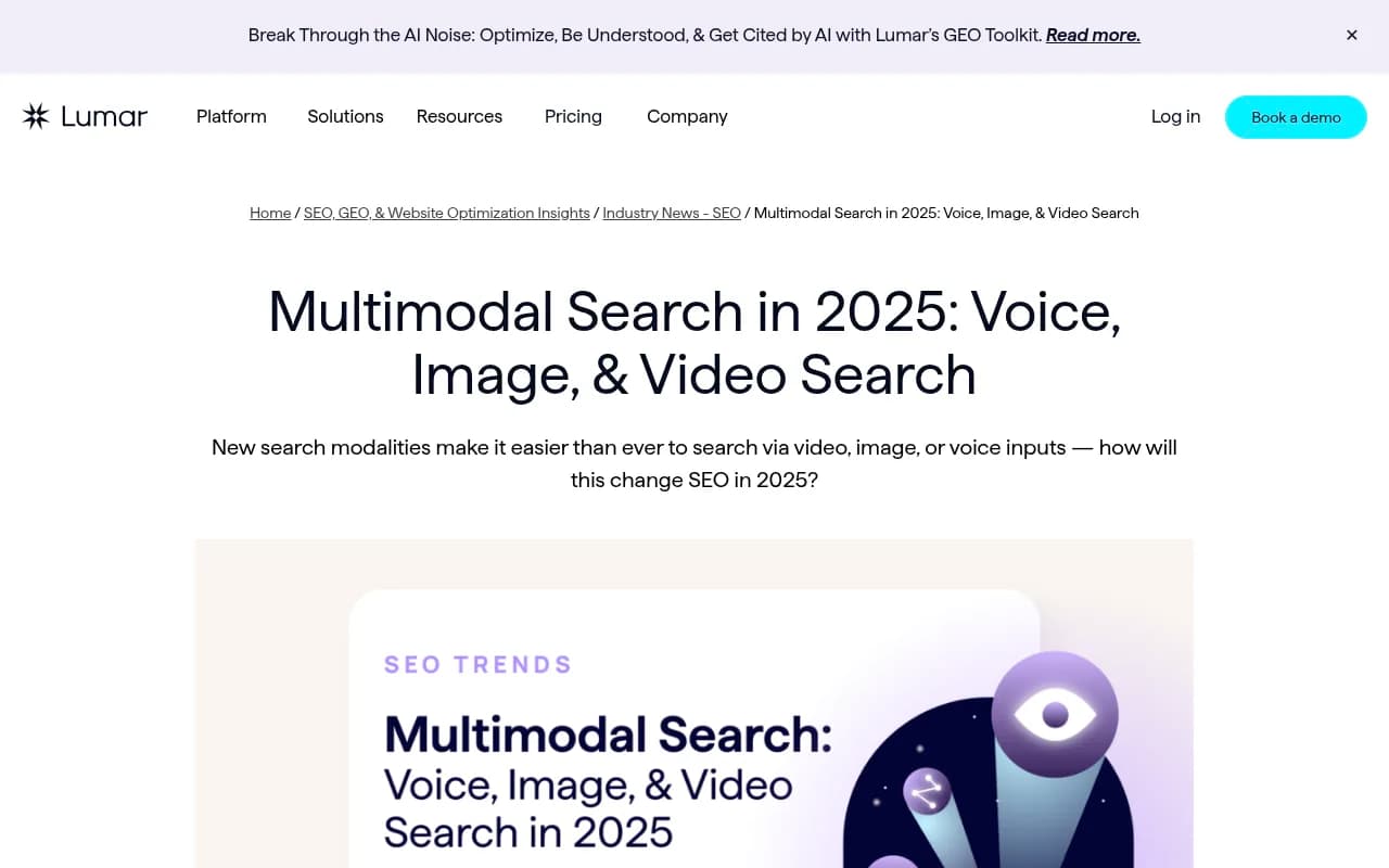 Multi-modal search optimization strategies