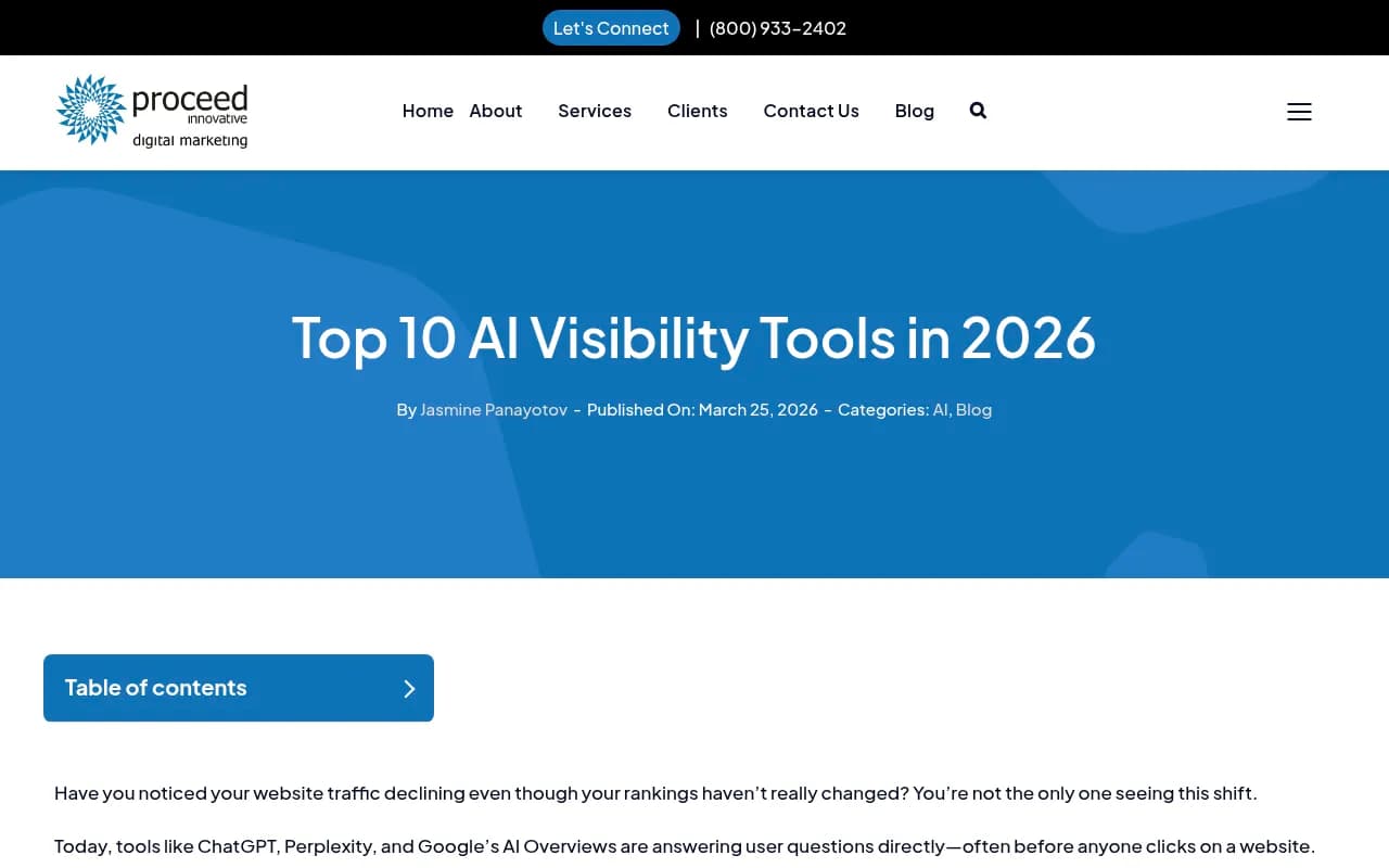 Comparison of top AI visibility tools and GEO platforms in 2026