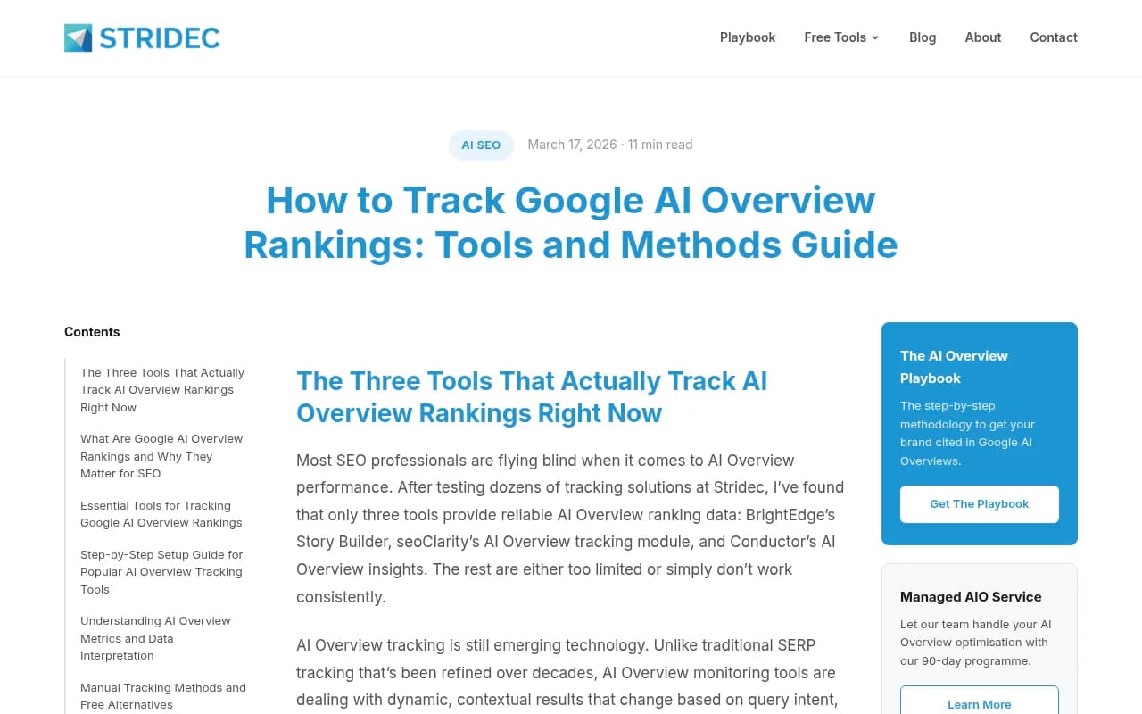How to track Google AI Overview rankings - tools and methods comparison