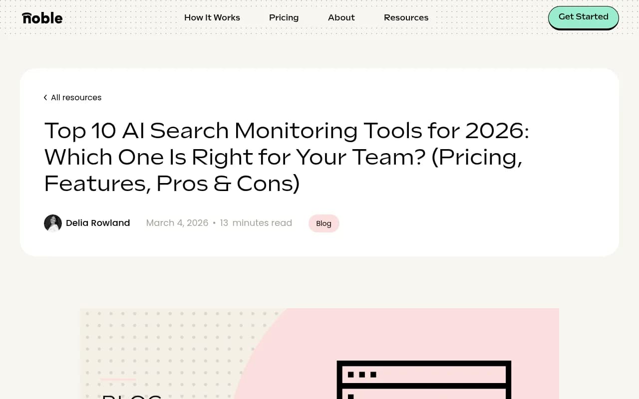 Overview of top AI visibility tools compared across features and pricing tiers
