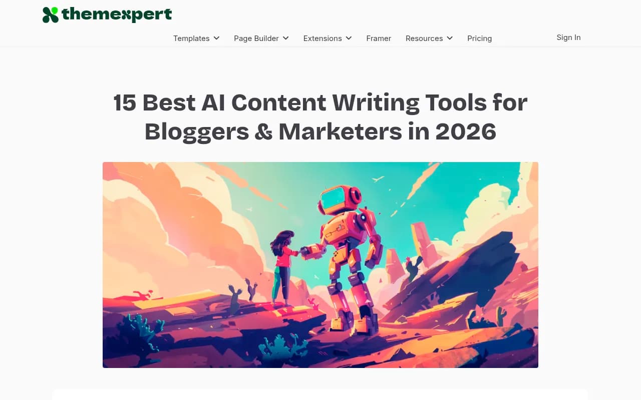 AI Writing Tools Comparison