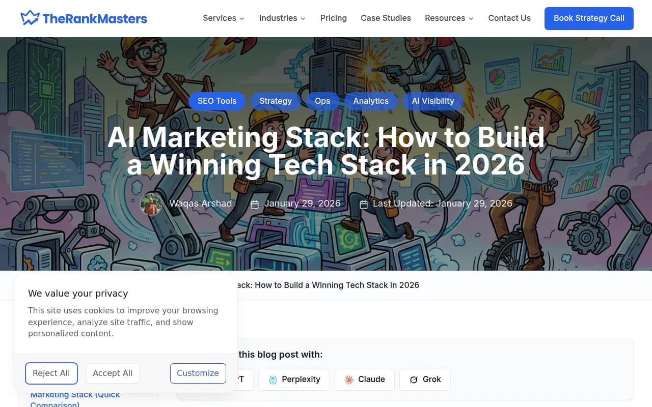 AI Marketing Stack Framework