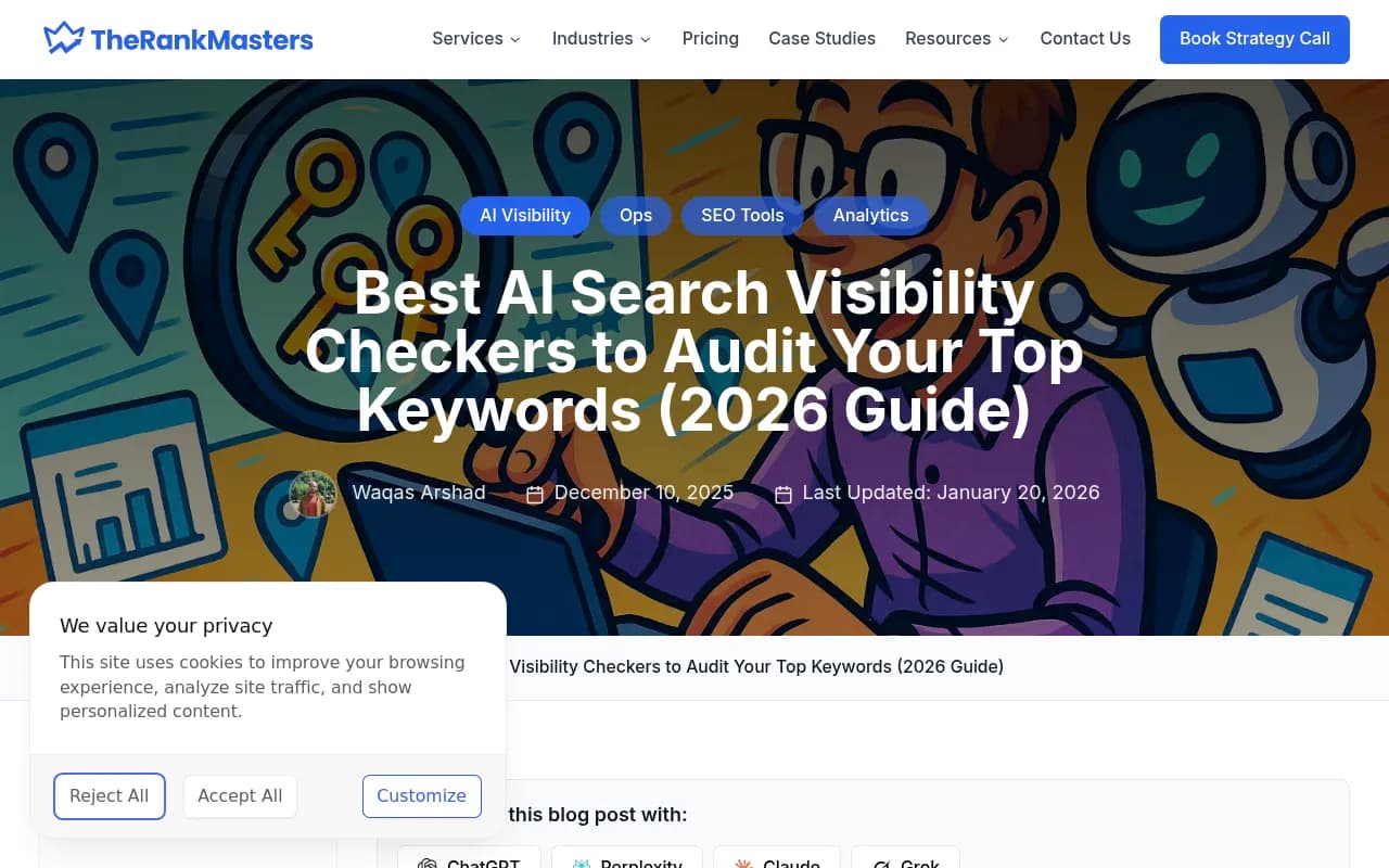 AI Search Visibility Audit Tools Comparison